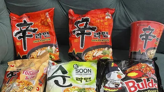 Korean Instant Ramen Showdown: Shin vs Jin vs Buldak Slurp First Crunch Later